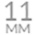 11mm